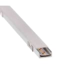 ENGITECHS - PR6009 PROFIL ALUMINIUM SAILLIE NOIR 2M + CAPOT