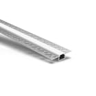 ENGITECHS - PR7001 PROFIL ALUMINIUM PLAQUO GRIS 1CM + CAPOT