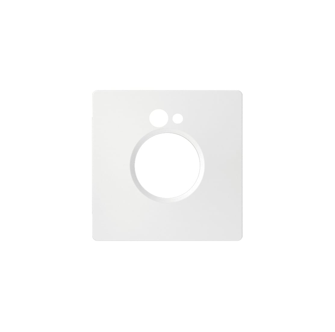 ENGITECHS - SE1000-S-V5 COLLERETTE FIXE CARRÉE AIMANTÉE BLANCHE V5