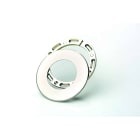 ENGITECHS - PL6001 COLLERETTE AIMANTEE RONDE CHROME POUR PETIT PANNEAU LED