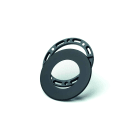 ENGITECHS - PL6001 COLLERETTE AIMANTEE RONDE NOIR POUR PETIT PANNEAU LED