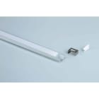 ENGITECHS - PR1014 PROFIL ALUMINIUM SPECIFIQUE GRIS 1CM + CAPOT