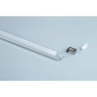 ENGITECHS - PR1014 PROFIL ALUMINIUM SPECIFIQUE GRIS 1CM + CAPOT