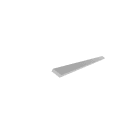 ENGITECHS - PR1016 PROFIL ALUMINIUM CINTRABLE GRIS 1CM SANS CAPOT