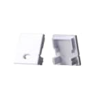 ENGITECHS - PR1025 BOUCHON DE FINITION EN MATIERE PLASTIQUE GRIS VENDU PAR LOT DE 2