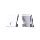 ENGITECHS - PR1025 BOUCHON DE FINITION EN MATIERE PLASTIQUE GRIS VENDU PAR LOT DE 2