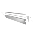 ENGITECHS - PR1027 PROFIL ALUMINIUM CORNICHE GRIS 2M + CAPOT