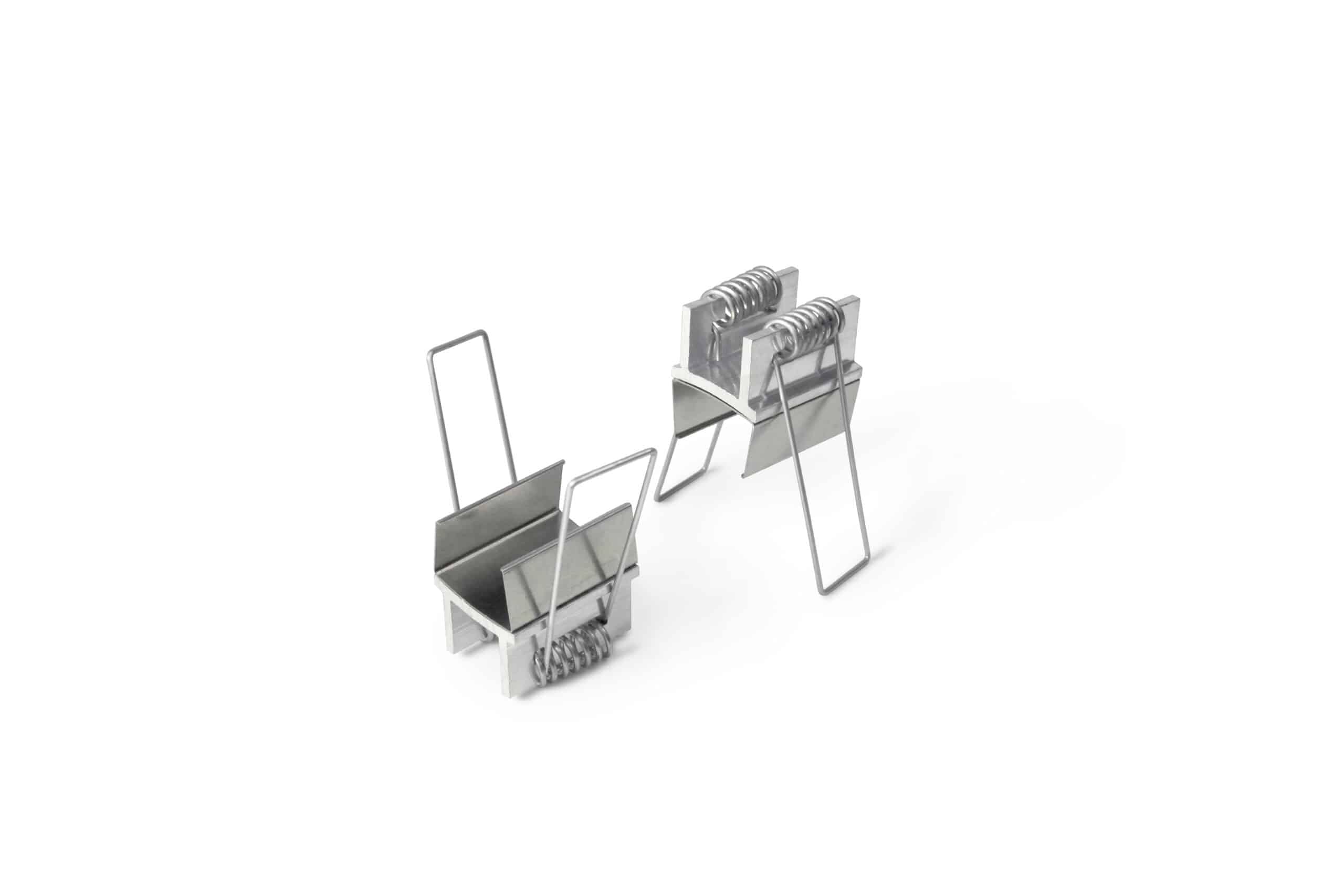 ENGITECHS - PR2000 CLIPS DE FIXATION U43 RESSORT VENDU PAR LOT DE 2