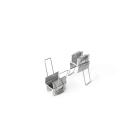 ENGITECHS - PR2000 CLIPS DE FIXATION U43 RESSORT VENDU PAR LOT DE 2