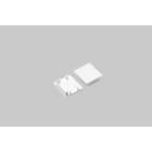 ENGITECHS - PR2030-02 BOUCHON DE FINITION EN MATIERE PLASTIQUE BLANC VENDU PAR LOT DE 2