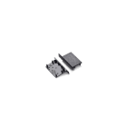 ENGITECHS - PR2030-07 BOUCHON DE FINITION EN MATIERE PLASTIQUE NOIR VENDU PAR LOT DE 2