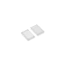 ENGITECHS - PR2030 BOUCHON EN MATIERE PLASTIQUE TRANSPARENT DIFFUSEUR E9 VENDU PAR LOT DE 2
