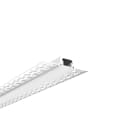 ENGITECHS - PR4001 PROFIL ALUMINIUM PLAQUO GRIS 1CM + CAPOT