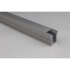 ENGITECHS - PR4010 PROFIL ALU SPECIFIQUE GRIS 2M + CAPOT