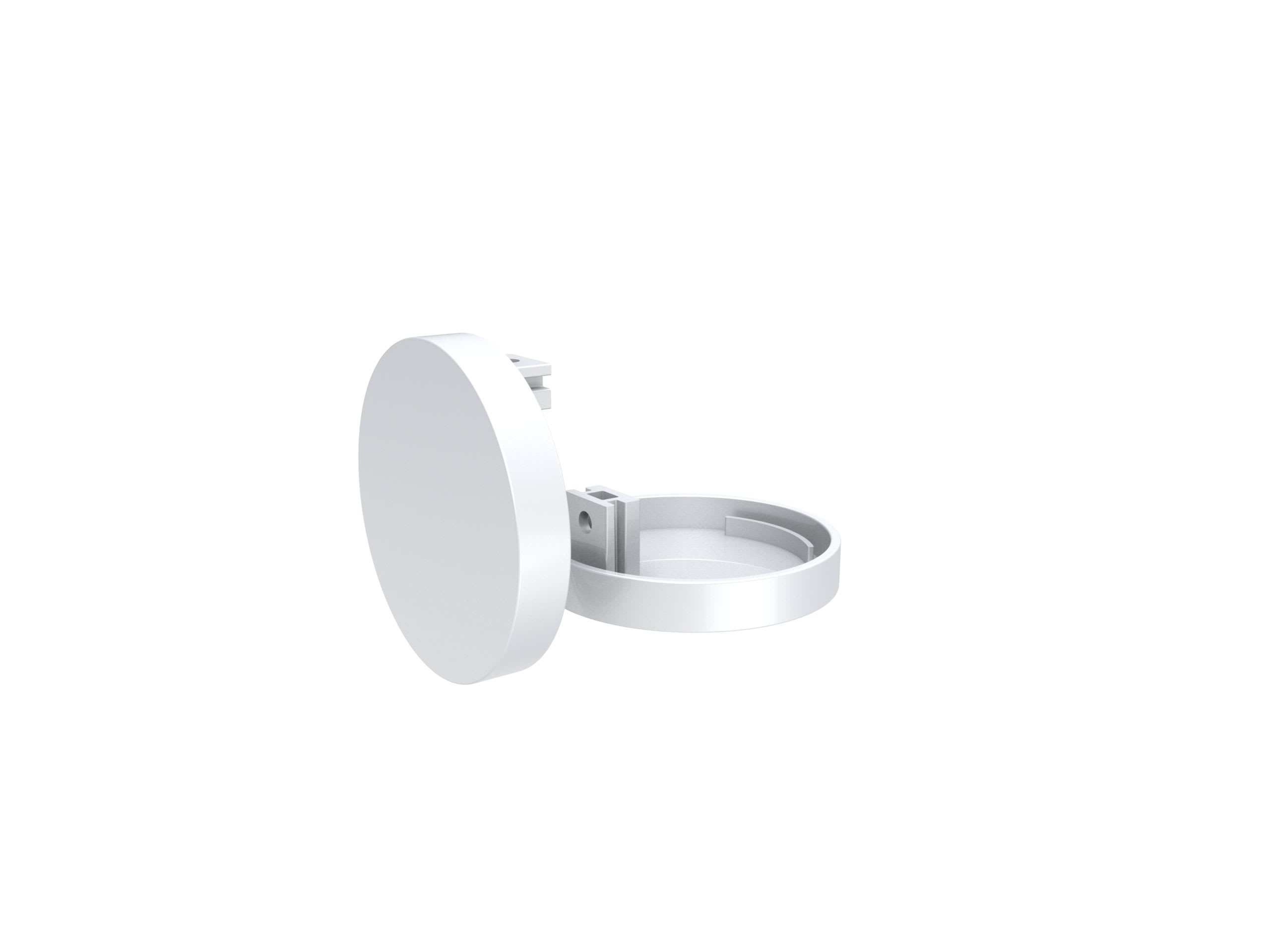 ENGITECHS - PR4012 BOUCHON DE FINITION EN MATIERE PLASTIQUE GRIS VENDU PAR LOT DE 2