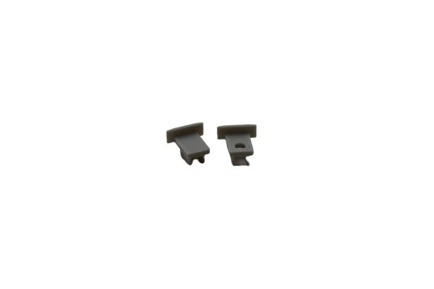 ENGITECHS - PR4017 BOUCHON DE FINITION EN MATIERE PLASTIQUE GRIS VENDU PAR LOT DE 2