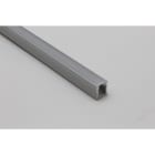ENGITECHS - PR4018 PROFIL ALUMINIUM SAILLIE GRIS 1CM + CAPOT
