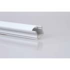 ENGITECHS - PR1001 PROFIL ALUMINIUM SAILLIE GRIS 1CM SANS CAPOT