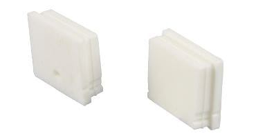 ENGITECHS - PR1010 BOUCHON EN MATIERE PLASTIQUES SILICONE BLANCS VENDU PAR LOT DE 2