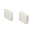 ENGITECHS - PR1010 BOUCHON EN MATIERE PLASTIQUES SILICONE BLANCS VENDU PAR LOT DE 2