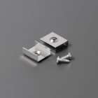ENGITECHS - PR2000 CLIPS DE FIXATION Z2 INOX GRIS VENDU PAR LOT DE 2