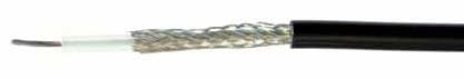 Cables Generiques courant faible - COAX RG58 (KX15) NOIR T500