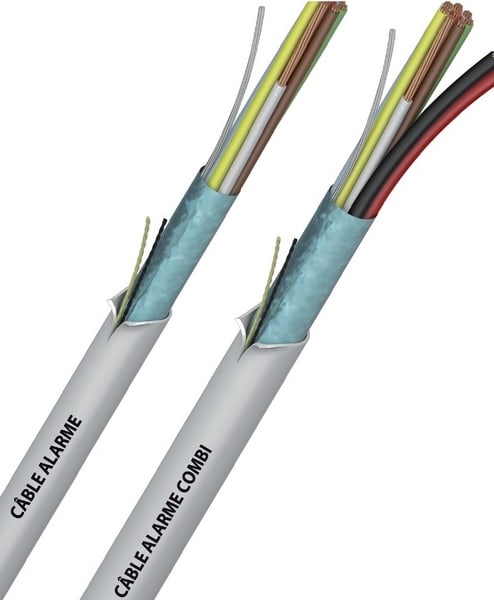 Cables Generiques courant faible - ALARME AlC 6X0,22 C100
