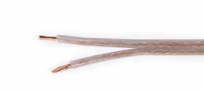 Cables Generiques courant faible - HP  2X1,5 PLAT NOIR ROUGE C100