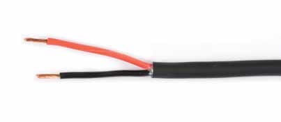 Cables Generiques courant faible - HP 2X1,5 ROND NOIR C100
