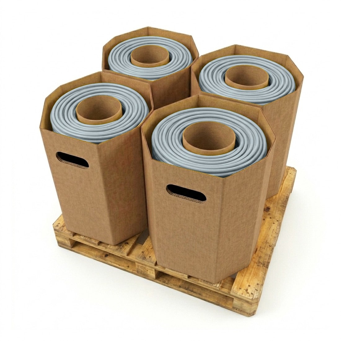 Cables Generiques courant faible - SYT 2P6 AWG24 AE Cca GRIS C100