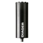 Diager - Couronne diamant 1-1/4 400 mm raccord 1-1/4 longueur 450 mm