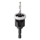 Diager - Kit terrasse foret 4 mm fraisoir carbure perçage 4mm pour vis de 4,5 à 6mm