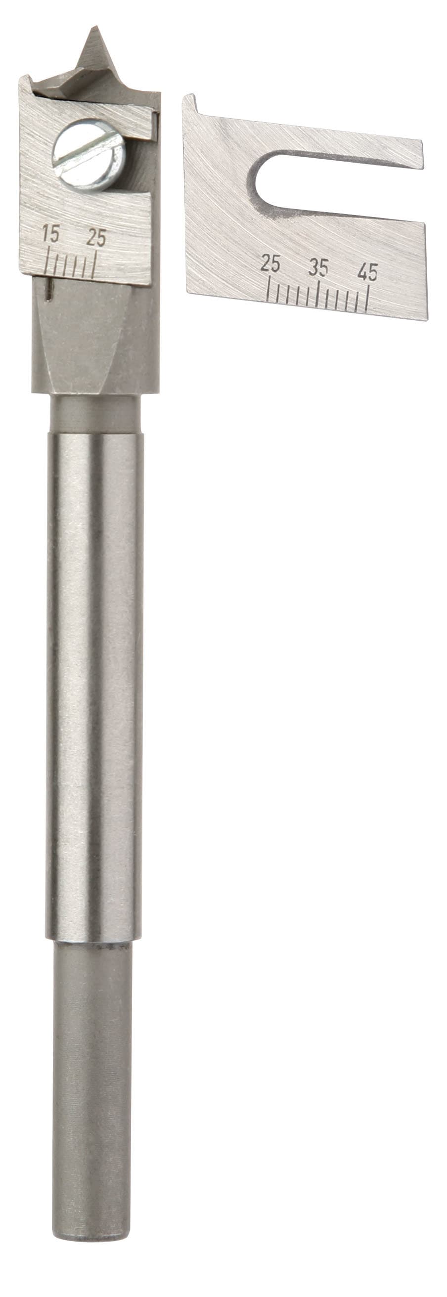 Diager - Mèche bois tête extensible diamètres 15 à 45 mm