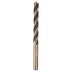 Diager - Foret bois 4 pointes 5mm attachement cylindrique