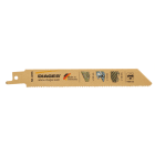 Diager - 5 LSB 280mm bois palettes lame bimétal flex, bois avec clous, alu
