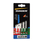 Diager - 5 LSS assortiment bois métal