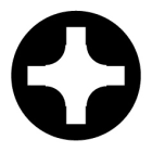 Diager - 5 embouts inox 25mm PH2 spécial visserie inox