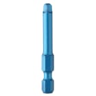 Diager - 3 embout shock 50mm Square n°2 spécial visseuse à choc et visseuse puissante