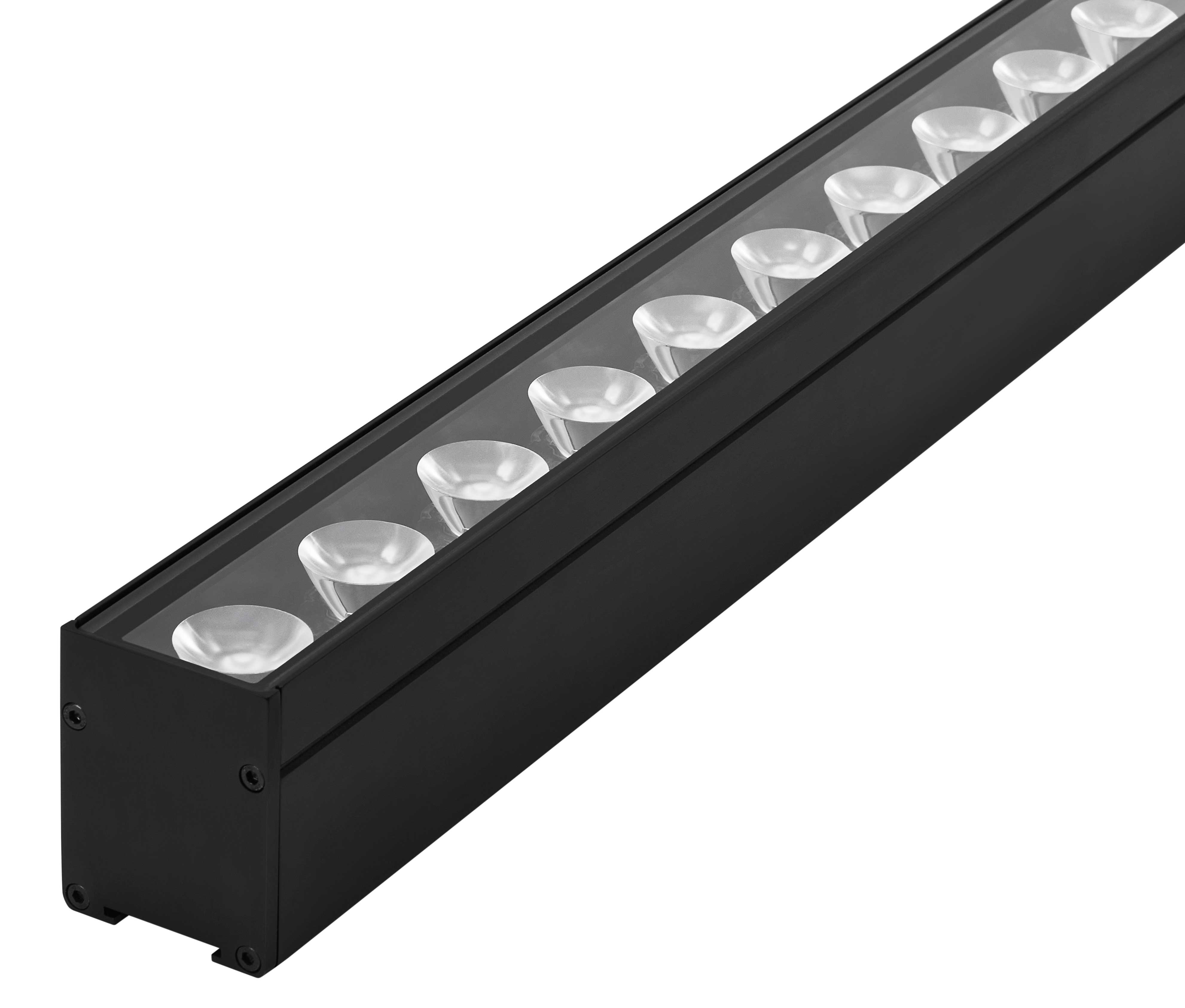 FLOS - Continuum louvre DALI IP67 L60cm 30W-m 220-240V 60d noir 30KCRI90