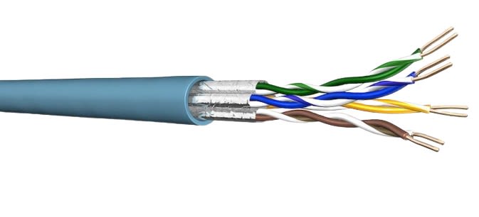 Prysmian Energie Cables & Systemes - Câble cuivre Cat6a U/FTP 4p LSOH-FR Dca T500m 60011412