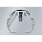 Norka by RIDI - Jonction en aluminium naturel, pour le raccordement de deux rails