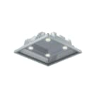 Norka by RIDI - Projecteur CENTAURUS 270C VHT verre sécurit transparent 5000K diffus, T° extrême