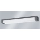 Norka by RIDI - Luminaire anti-vandales PHALANX LINEAR 115, PC opale, diffus, 5330lm, 38W, IK10+