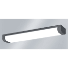 Norka by RIDI - Luminaire anti-vandales PHALANX LINEAR 120, PC opale, diffus, 10660lm 76W, IK10+