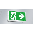 Norka by RIDI - Luminaire LED à pictogramme TEGEL, vasque PC blanc opale, motif 1