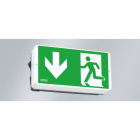 Norka by RIDI - Luminaire LED à pictogramme TEGEL, vasque PC blanc opale, motif 3