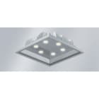 Norka by RIDI - Projecteur CENTAURUS 400C, PC incassable 5000K suspension vitre DDP extensif