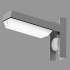 Norka by RIDI - Luminaire apparent SPANDAU LED 230V, 9W, 1500lm, PC, super ext., patère murale