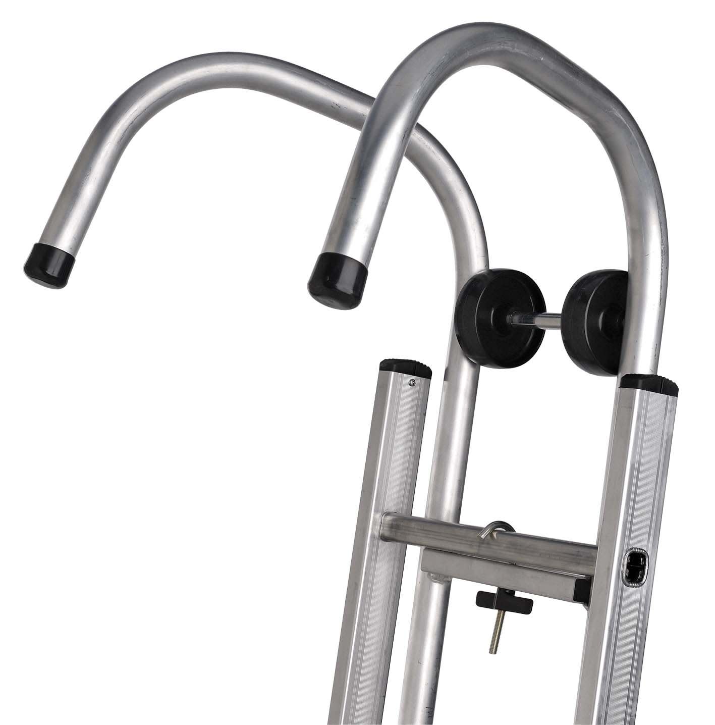 Centaure - Crochet de faitage aluminium pour échelle de toit aluminium