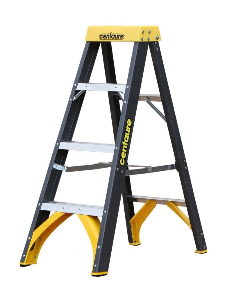 Centaure - ESCABEAU SWING PRO FIBRE DE VERRE 3+1 MARCHES